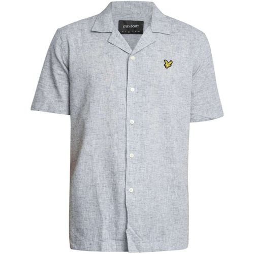 Camicia a maniche corte Camicia a maniche corte in misto lino Oxford Revere - Lyle & Scott - Modalova