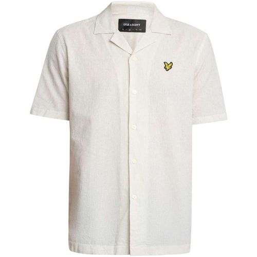 Camicia a maniche corte Camicia a maniche corte in misto lino Oxford Revere - Lyle & Scott - Modalova