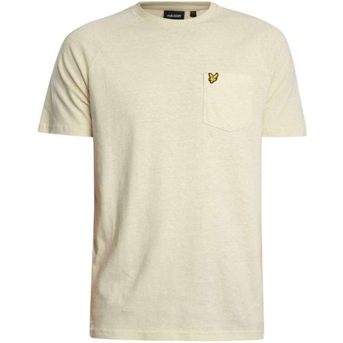 T-shirt T-shirt raglan in misto lino - Lyle & Scott - Modalova