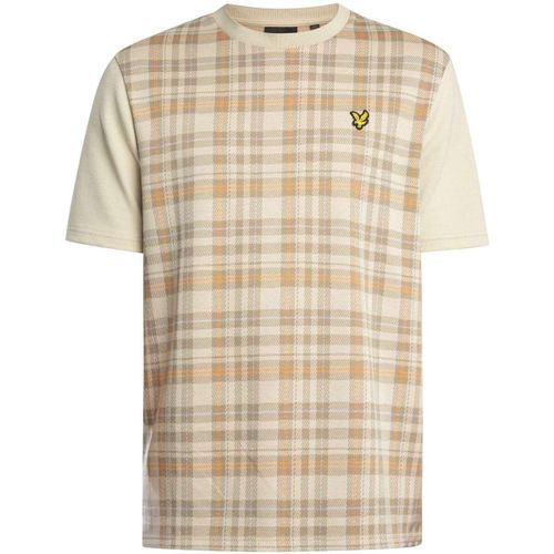 T-shirt T-shirt scozzese primaverile rilassata - Lyle & Scott - Modalova