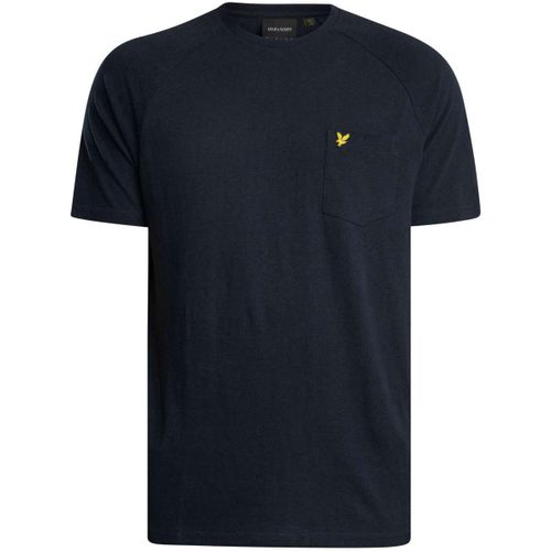 T-shirt T-shirt raglan in misto lino - Lyle & Scott - Modalova