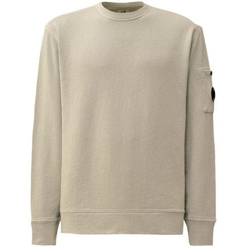 Felpa MalfilÈ Fleece Crewneck Sweatshirt - Cp Company - Modalova