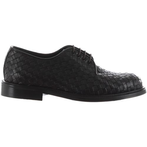 Scarpe Stringata derby in pelle intrecciata - Crisci - Modalova