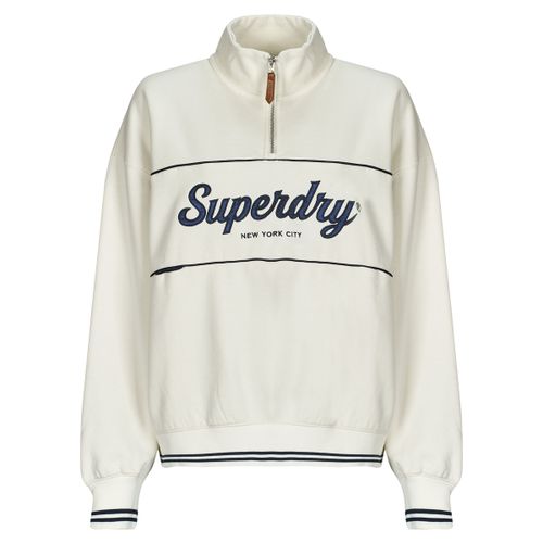 Felpa COUNTRY CLUB LOOSE 1/4 ZIP - Superdry - Modalova
