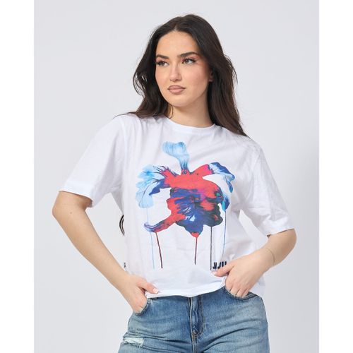 T-shirt & Polo T-shirt girocollo con stampa frontale - Jijil - Modalova