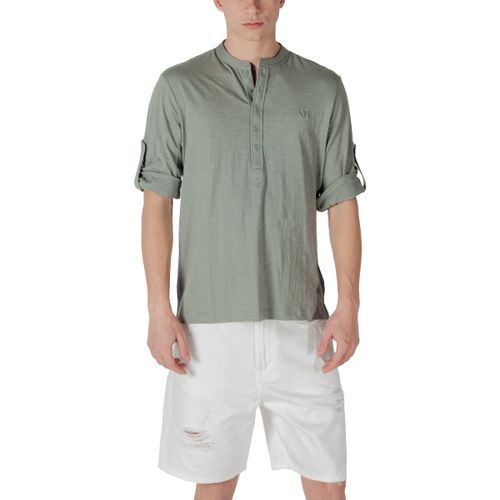 Polo maniche lunghe REGULAR FIT WITH EMBROIDERED LOGO MMKL00334-FA100260 - Antony morato - Modalova