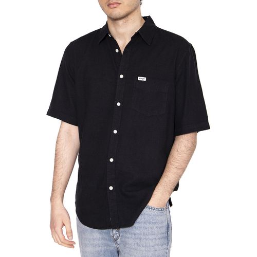 Camicia a maniche lunghe hirt Nera - Wrangler - Modalova