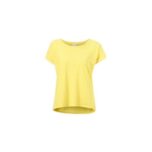 Felpa Dreamers T-Shirt - Yellow Iris - Vila - Modalova