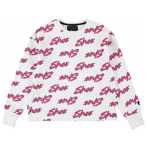 Felpa ALLOVER PRINTED CREWNE SWEATSHIRT FELPA GIROC DONNA - Shoeshine - Modalova