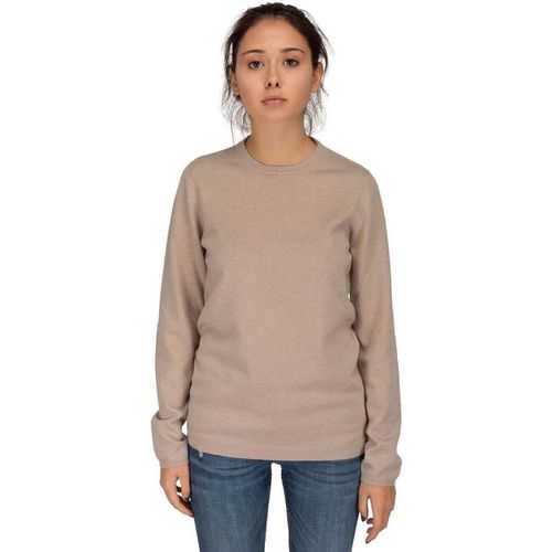 Felpa Maglia in cashmere con toppe in camoscio - Brunello Cucinelli - Modalova