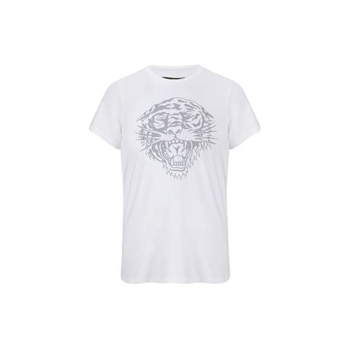 T-shirt Tiger-glow t-shirt white - Ed Hardy - Modalova