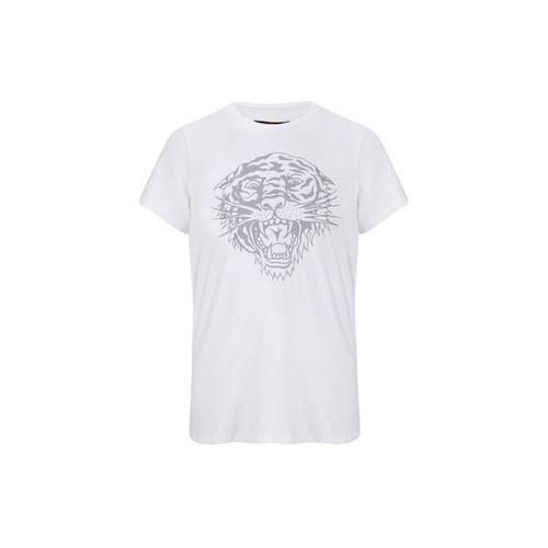 T-shirt Tiger-glow t-shirt white - Ed Hardy - Modalova