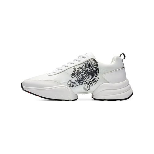 Sneakers Caged runner tiger white-black - Ed Hardy - Modalova