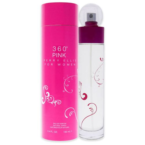 Eau de parfum 360º Pink -acqua profumata - 100ml- vaporizzatore - Perry Ellis - Modalova