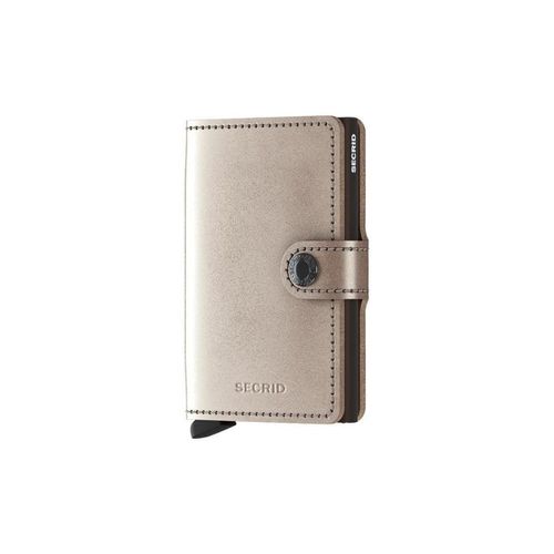 Portafoglio Miniwallet Metallic - Champagne - Secrid - Modalova