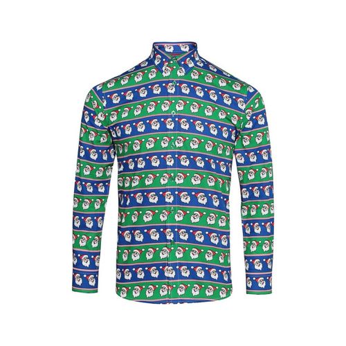 Camicia a maniche lunghe CS001 - Christmas Shop - Modalova