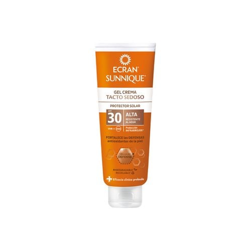 Protezione solari Sunnique Crema Gel Tocco Di Seta Spf30 - Ecran - Modalova