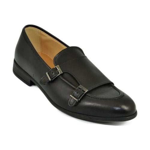 Scarpe Scarpe uomo mocassino con fibbia doppia sottile derby vint - Malu Shoes - Modalova