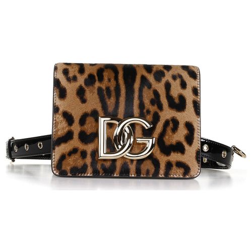 Borsa a tracolla Tracolla 3.5 In Pony Leopardato - D&g - Modalova