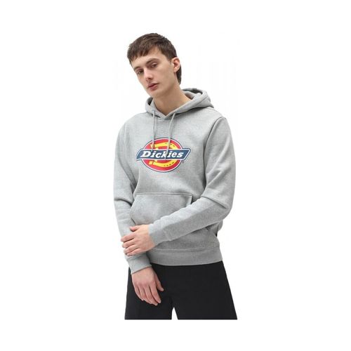 Felpa Icon Logo Hooded Sweatshirt - Grey Melange - Dickies - Modalova