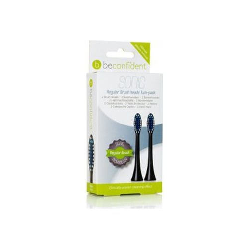 Accessori per il corpo Sonic Toothbrush Heads Regular Black Cofanetto - Beconfident - Modalova