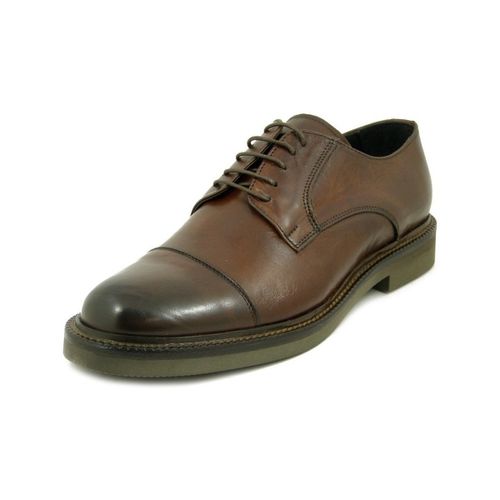 Scarpe Scarpe Uomo Stringate, Derby in Pelle-9851 - Exton - Modalova