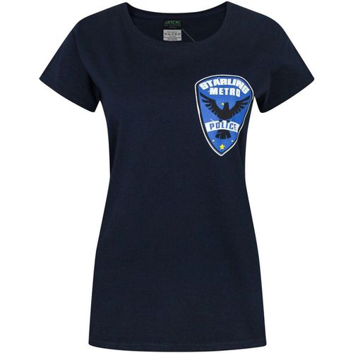 T-shirts a maniche lunghe Starling City Metro Police - Arrow - Modalova