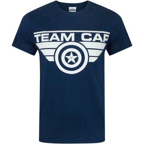 T-shirts a maniche lunghe NS4118 - Captain America - Modalova