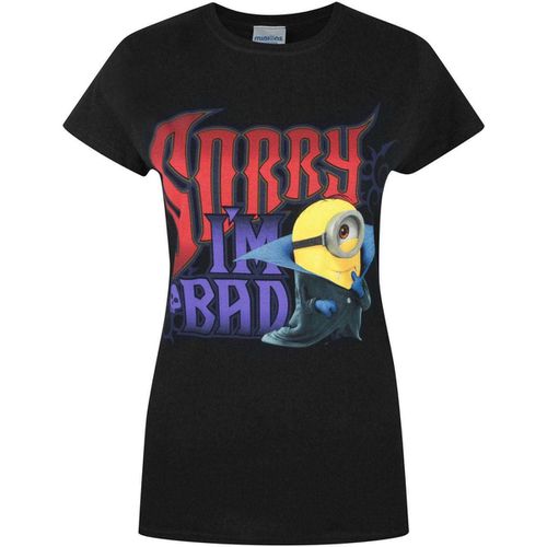 T-shirts a maniche lunghe Sorry I'm Bad - Minions - Modalova