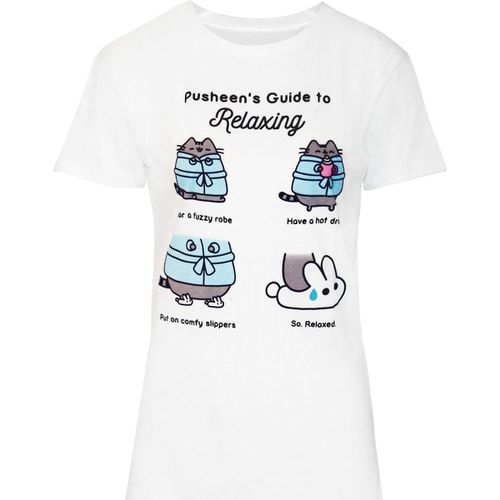 T-shirts a maniche lunghe Guide To Relaxing - Pusheen - Modalova