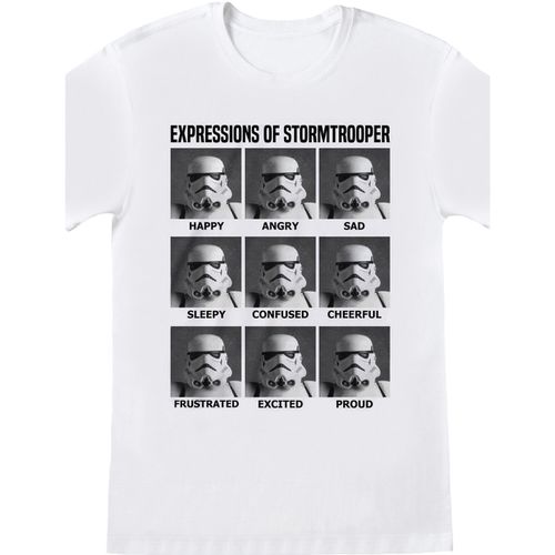 T-shirts a maniche lunghe Expressions Of Stormtrooper - Disney - Modalova