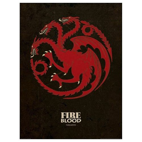 Poster Game Of Thrones NS5975 - Game Of Thrones - Modalova