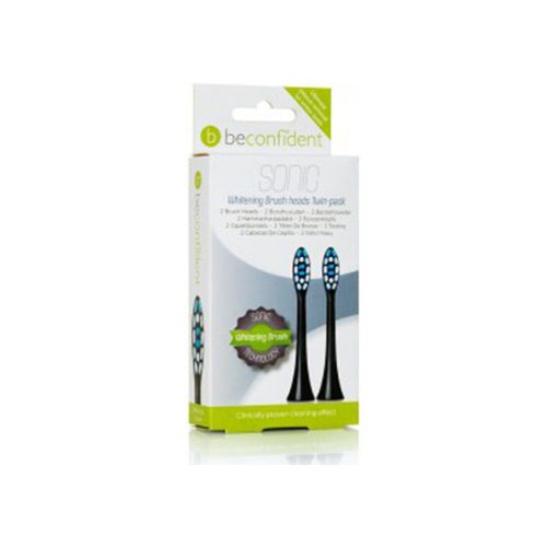 Accessori per il corpo Sonic Toothbrush Heads Whitening Black Cofanetto - Beconfident - Modalova