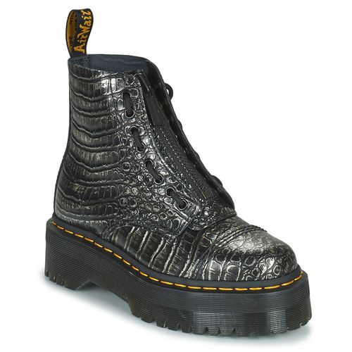 Stivaletti Sinclair Gunmetal Wild Croc Emboss - Dr. martens - Modalova