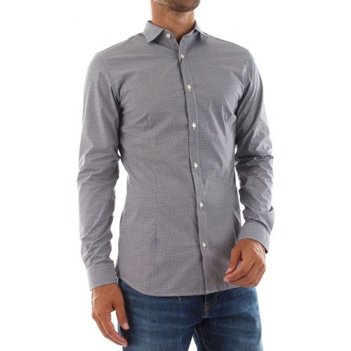 Camicia a maniche lunghe 12169060 PARMA MIX-DARK NAVY - Jack & jones - Modalova