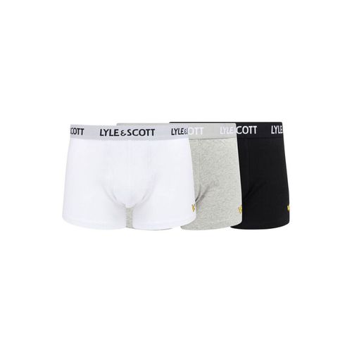 Boxer UWTC001 BARCLAY - 3 PACK TRUNK-004 BLACK/WHITE/BLACK - Lyle & Scott - Modalova