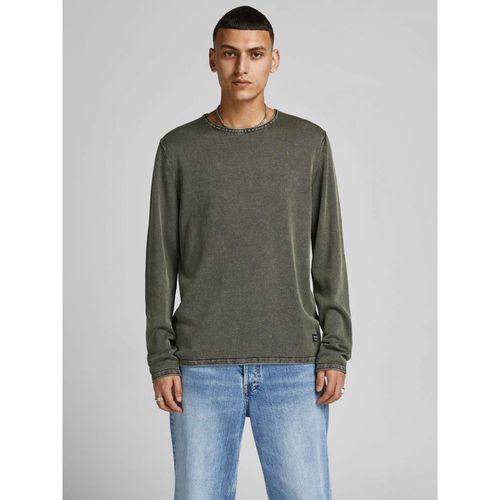 Maglione 12174001 LEO-DUSTY OLIVE - Jack & jones - Modalova