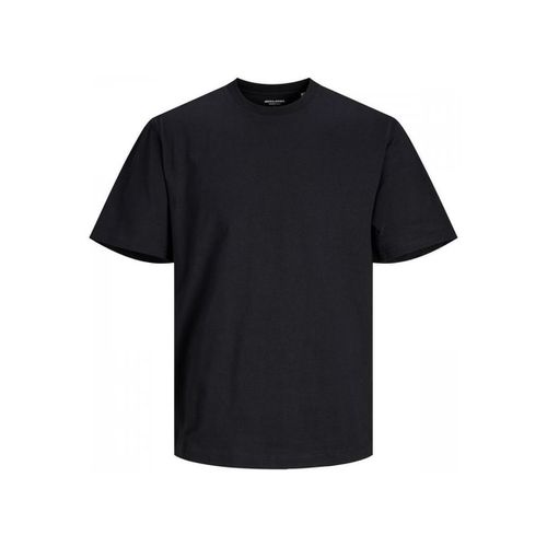 T-shirt & Polo 12190467 RELAXED TEE-BLACK - Jack & jones - Modalova