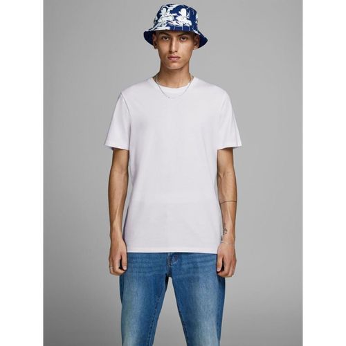 T-shirt & Polo 12156101-BASIC TEE-WHITE/SLIM - Jack & jones - Modalova