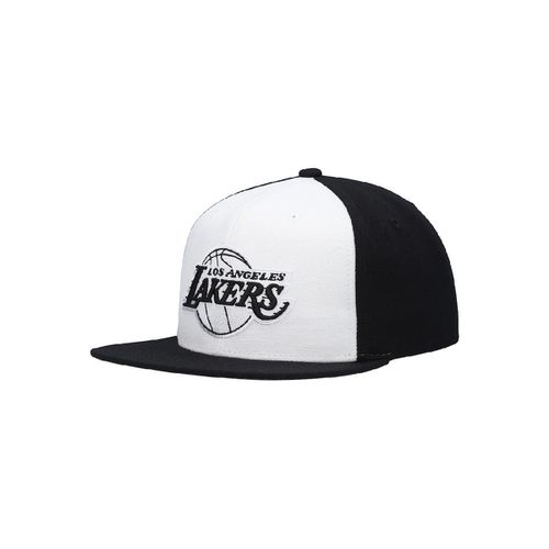 Cappelli Mitchell Ness Front Post Stretch Cappello Los Angeles Lakers - Mitchell And Ness - Modalova