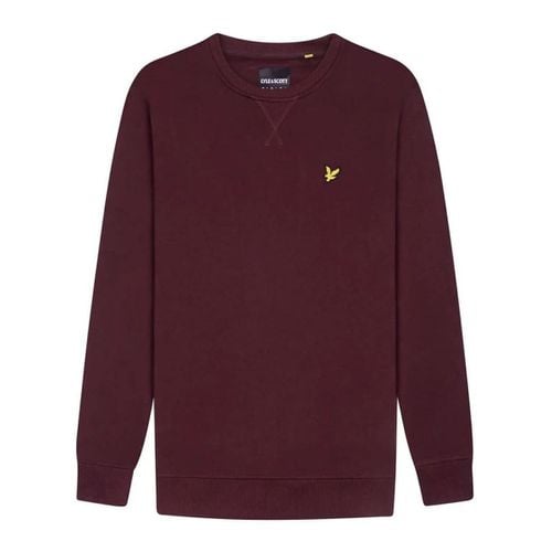 Felpa ML424VOG CREW NECK-W562 BURGUNDY - Lyle & Scott - Modalova