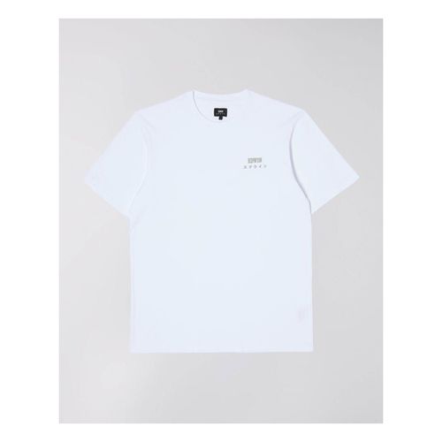 T-shirt & Polo 45421MC000120 LOGO CHEST-WHITE - Edwin - Modalova