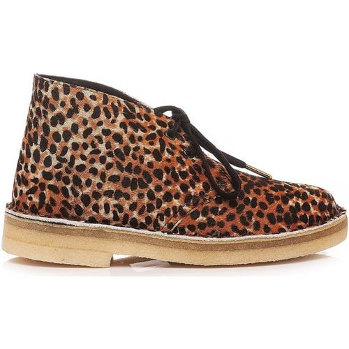 Classiche basse Desert Boot Leopard Pony - Clarks - Modalova