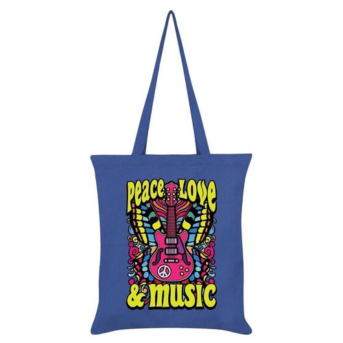 Borsa a tracolla Peace Love And Music - Grindstore - Modalova