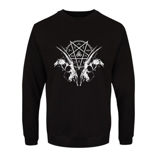 Felpa Goat Skull Pentagram - Grindstore - Modalova