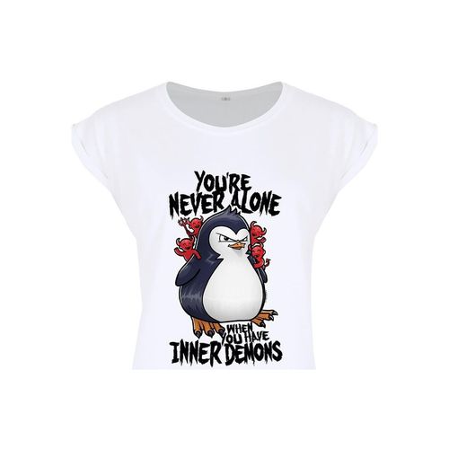 T-shirts a maniche lunghe You're Never Alone When You Have Inner Demons - Psycho Penguin - Modalova