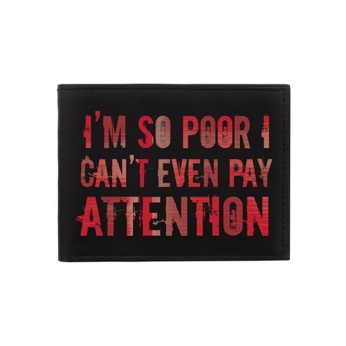 Portafoglio So Poor I Can't Even Pay Attention - Grindstore - Modalova