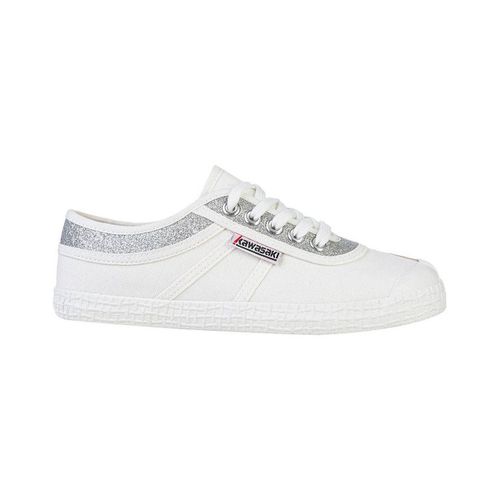 Sneakers Glitter Canvas Shoe K194522 8889 Silver - Kawasaki - Modalova