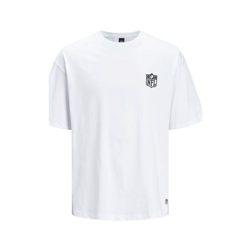 T-shirt & Polo 12206810 NFL LOGO TEE-WHITE LOOSE FIT - Jack & jones - Modalova