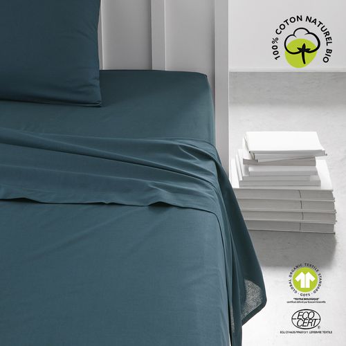 Lenzuolo Drap Plat 240/300 Coton Organic Paon - Today - Modalova